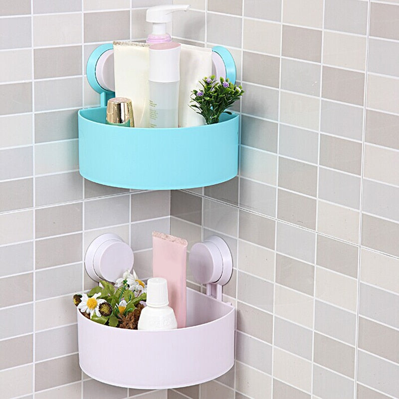 Corner Bathroom Storage Rack
