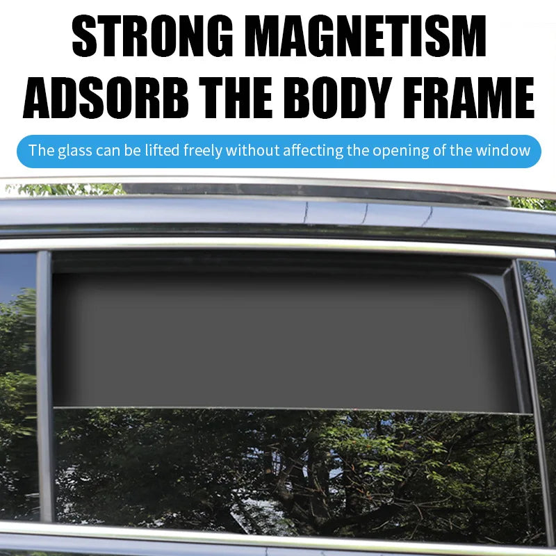 Car Sunshade Magnetic Curtain: Full Blackout UV Protection for Summer Sun Protection