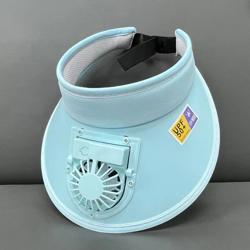 USB Cooling Fan Sun Visor