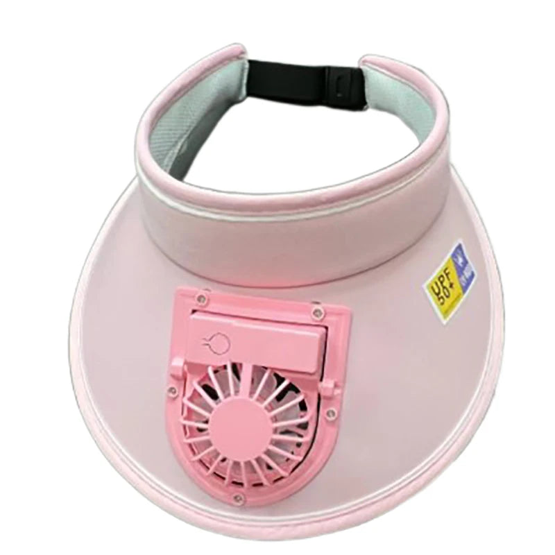 USB Cooling Fan Sun Visor