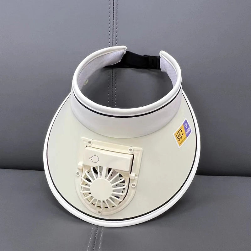 USB Cooling Fan Sun Visor