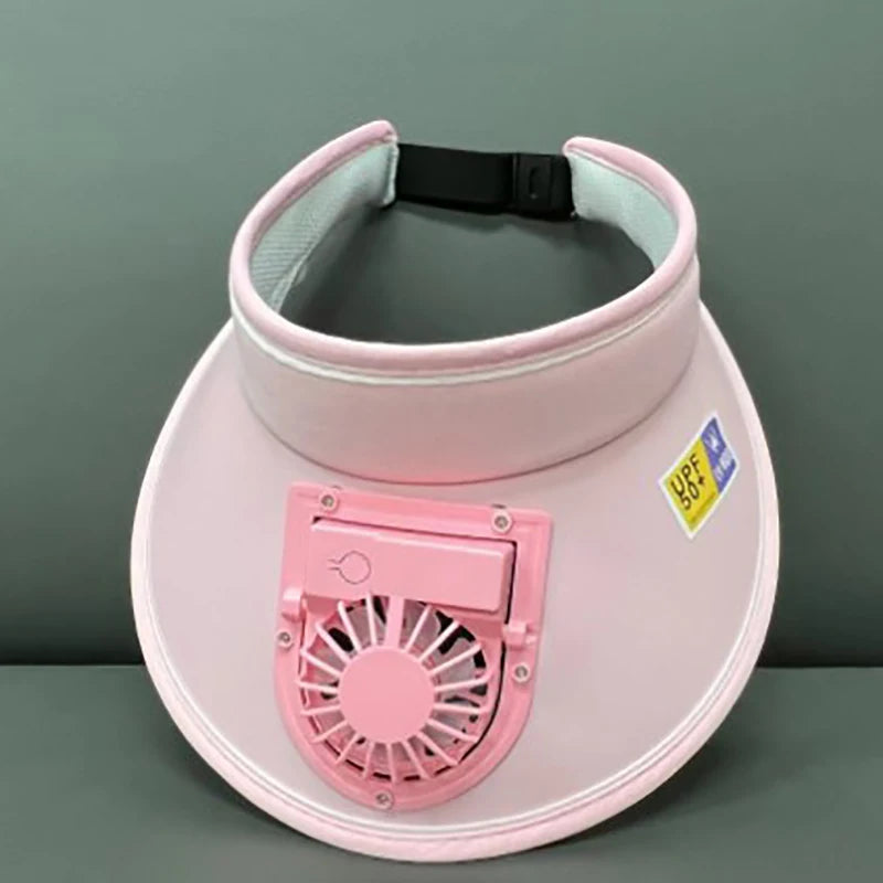 USB Cooling Fan Sun Visor