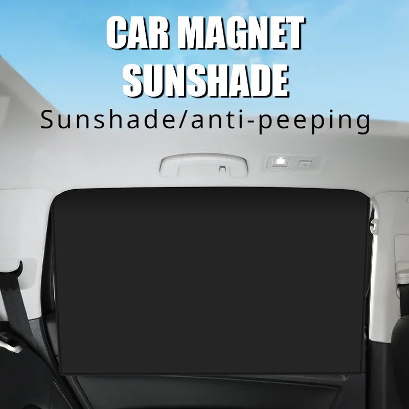 Car Sunshade Magnetic Curtain: Full Blackout UV Protection for Summer Sun Protection