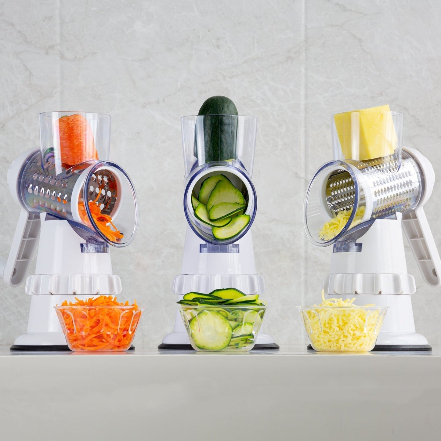 3 In 1 Vegetable Slicer Manual Kitchen Accesseries