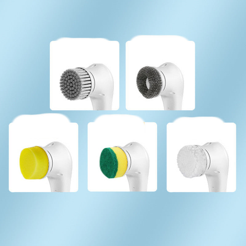 5-in-1 Electric Cleaning Brush – Clean Smarter, Not Harder